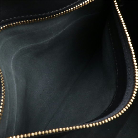 CELINE Horizontal Cabas Tote Bag, Large Shoulder Leather, Dark Grey - Picture 10 of 10